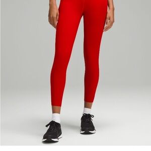 Lululemon Athletica Bold Red Leggings